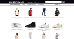 Desktop Screenshot of mundovinos.es